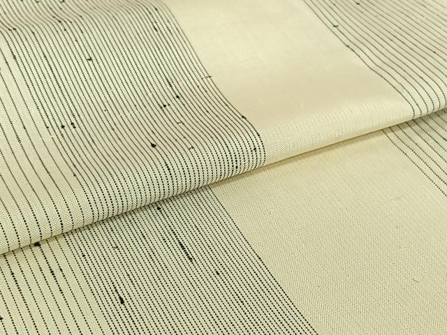 平和屋着物▽上質な紬　単衣　立涌文　正絹　逸品　AABJ1631jh