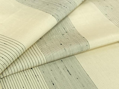 平和屋着物▽上質な紬　単衣　立涌文　正絹　逸品　AABJ1631jh