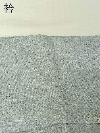 平和屋着物▽上質な小紋　単衣　友禅　草花文　正絹　逸品　未使用　AABJ1641jh