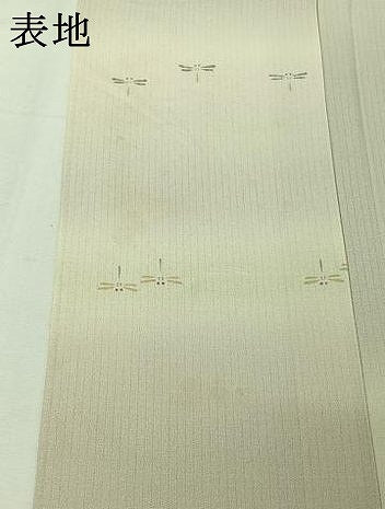 平和屋着物▽上質な小紋　単衣　勝虫　正絹　逸品　AABJ1645jh