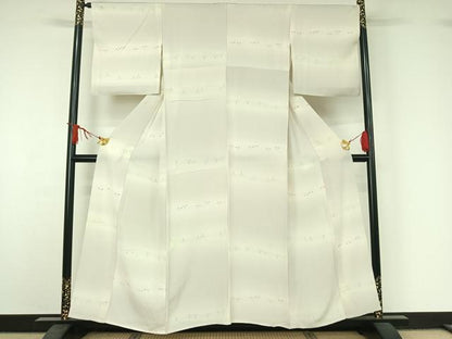 平和屋着物▽上質な小紋　単衣　勝虫　正絹　逸品　AABJ1645jh