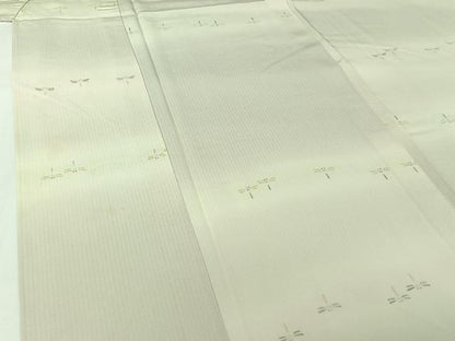 平和屋着物▽上質な小紋　単衣　勝虫　正絹　逸品　AABJ1645jh
