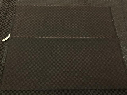 平和屋着物▽道行コート　スリーシーズン　春夏秋　塵除け　市松紋紗　ロング丈　正絹　逸品　AABJ1648jh
