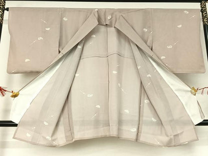 平和屋着物▽道中着　スリーシーズン　春夏秋　塵除け　櫛　簪　正絹　逸品　AABJ1650jh