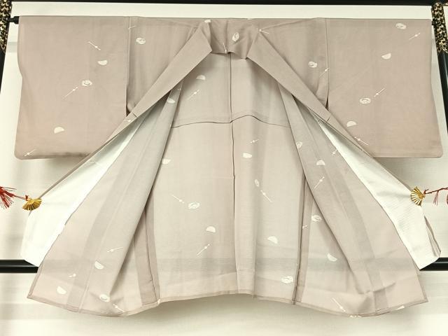 平和屋着物▽道中着　スリーシーズン　春夏秋　塵除け　櫛　簪　正絹　逸品　AABJ1650jh