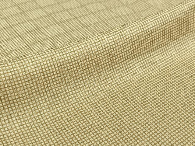 平和屋着物▽江戸小紋　単衣　角通し　正絹　逸品　AABJ1656jh