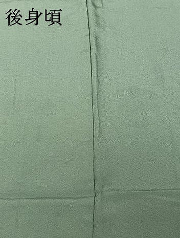 平和屋着物▽京加賀友禅作家　伊達富美子　訪問着　単衣　草花文　暈し染め　正絹　逸品　AABJ1687jh
