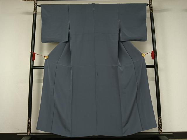 平和屋着物▽上質な色無地　単衣　薄花色　正絹　逸品　AABJ1695jh