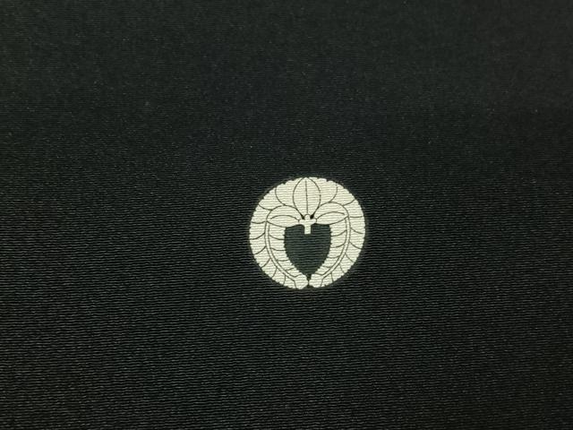 平和屋着物▽豪華黒留袖　単衣　作家物　駒刺繍　吉祥花文　金彩　正絹　逸品　AABJ1697jh