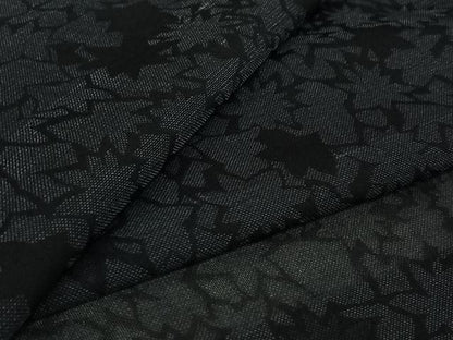 平和屋着物▽羽織　スリーシーズン　春夏秋　塵除け　草葉文　正絹　逸品　AABJ1734jh