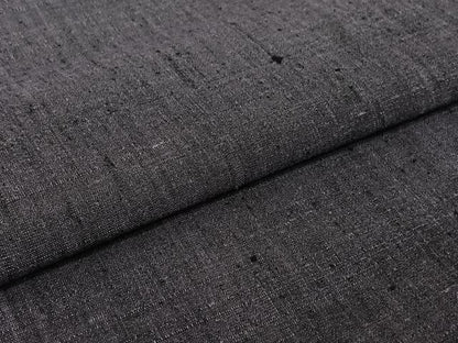 平和屋着物▽上質な紬 　単衣　紫苑色 　正絹　逸品　未使用　AABJ1735jh