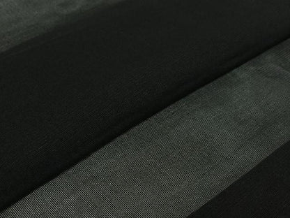平和屋着物▽羽織　スリーシーズン　春夏秋　塵除け　黒地　正絹　逸品　AABJ1743jh