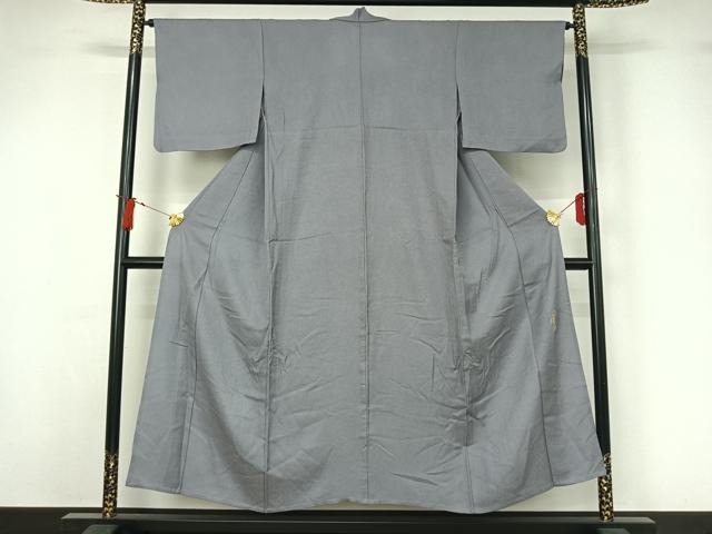平和屋着物▽江戸小紋　単衣　作家物　鮫小紋柄　正絹　逸品　AABJ1765jh