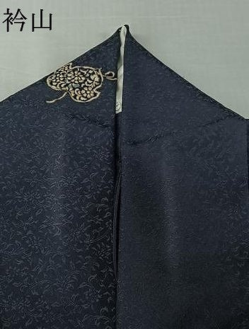 平和屋着物▽上質な小紋　単衣　草花文　正絹　逸品　AABJ1773jh