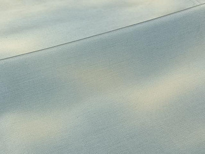 平和屋着物▽上質な紬　単衣　霞文　暈し染め　正絹　逸品　AABJ1793jh