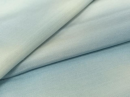 平和屋着物▽上質な紬　単衣　霞文　暈し染め　正絹　逸品　AABJ1793jh