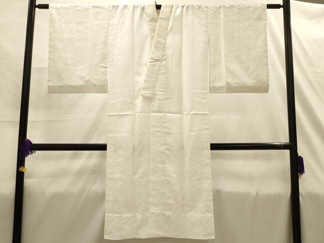 平和屋着物■長襦袢　無双仕立て　草花文　洗える着物　AABJ1825sx