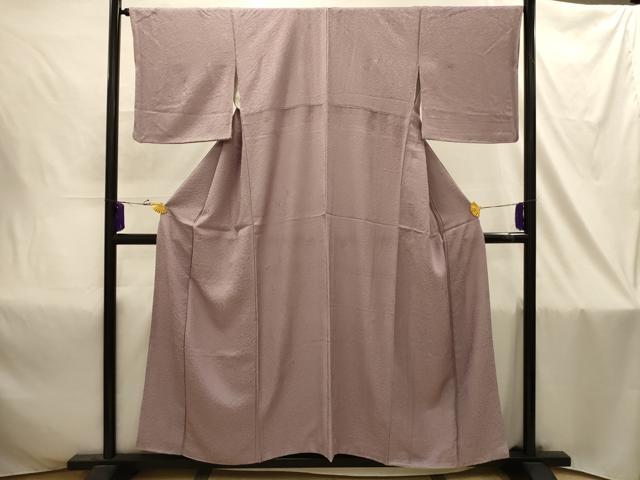 平和屋着物■上質な小紋　地紋起こし　南天地紋　正絹　逸品　AABJ1835sx