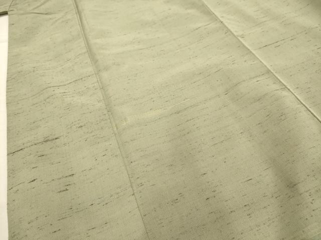 平和屋着物■上質な紬　横段文　金糸　正絹　逸品　AABJ1839sx