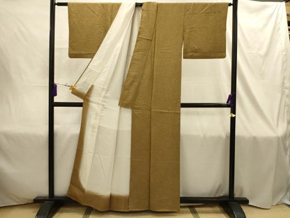 平和屋着物■江戸小紋　草花文　正絹　逸品　AABJ1841sx