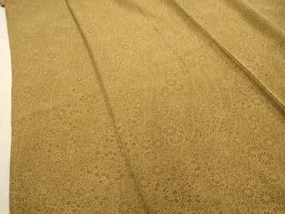 平和屋着物■江戸小紋　草花文　正絹　逸品　AABJ1841sx