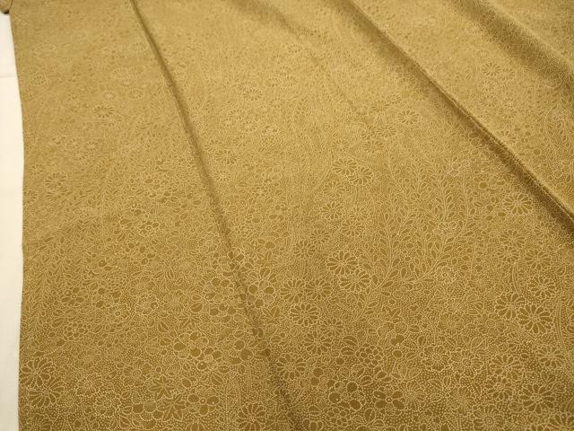 平和屋着物■江戸小紋　草花文　正絹　逸品　AABJ1841sx