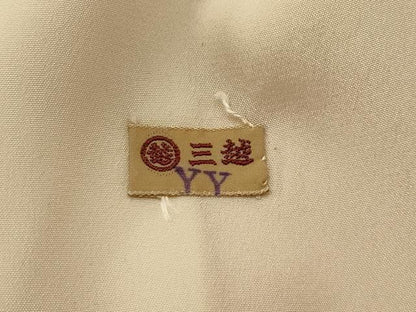平和屋着物■豪華振袖　刺繍　流水花文　金糸　金彩　三越扱い　正絹　逸品　AABJ1842sx