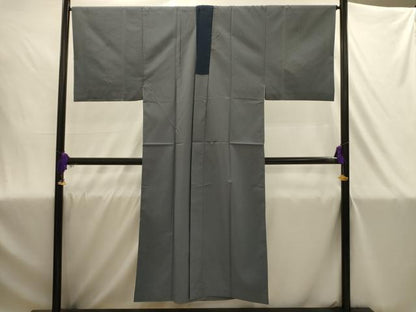 平和屋着物●男性　長襦袢　無双仕立て　人物風景文　暈し染め　金彩　洗える着物　AABJ1859sx