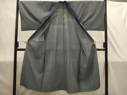 平和屋着物●男性　長襦袢　無双仕立て　人物風景文　暈し染め　金彩　洗える着物　AABJ1859sx