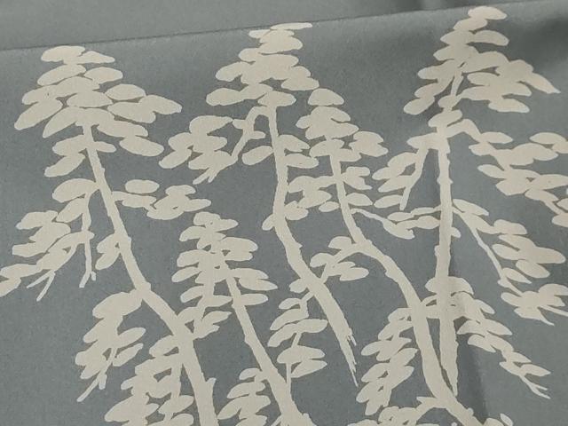 平和屋着物○男性 長襦袢 無双仕立て 人物風景文 暈し染め 金彩 洗える