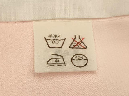 平和屋着物■長襦袢　無双仕立て　双鶴文　暈し染め　洗える着物　AABJ1862sx
