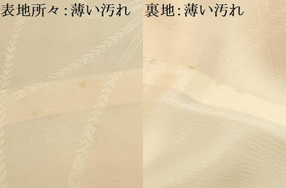 平和屋着物■振袖用長襦袢　無双仕立て　薬玉　暈し染め　半衿刺繍　洗える着物　AABJ1863sx