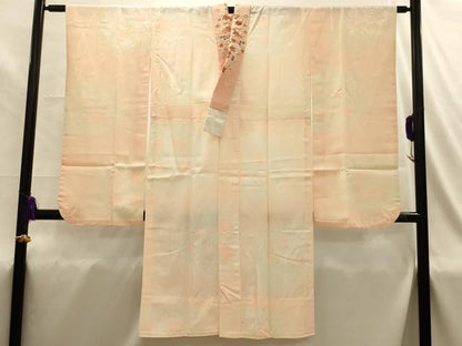 平和屋着物■振袖用長襦袢　無双仕立て　薬玉　暈し染め　半衿刺繍　洗える着物　AABJ1863sx
