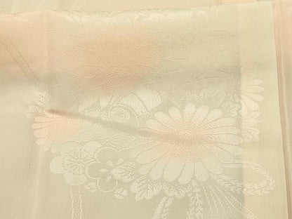 平和屋着物■振袖用長襦袢　無双仕立て　薬玉　暈し染め　半衿刺繍　洗える着物　AABJ1863sx