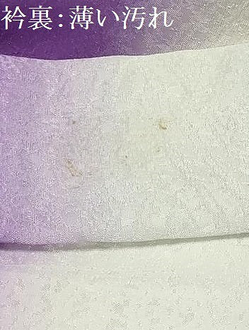 平和屋着物▽訪問着　単衣　霞文　暈し染め　洗える着物　AABJ1865sx