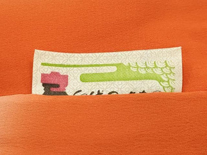 平和屋着物■豪華振袖　駒刺繍　裂取草花文　金彩　正絹　逸品　AABJ1872sx