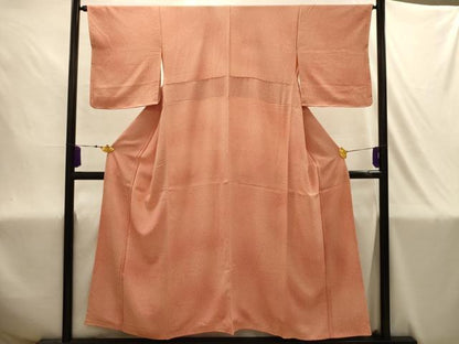 平和屋着物■江戸小紋　舞花文　暈し染め　正絹　逸品　AABJ1875sx