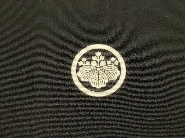 平和屋着物■豪華黒留袖　松竹梅地紙重ね風景文　金彩　正絹　逸品　AABJ1889sx