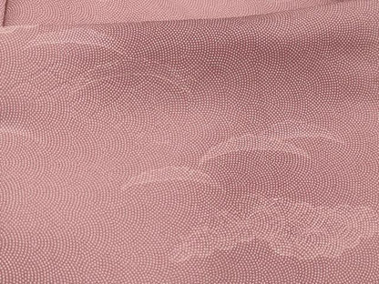 平和屋着物■江戸小紋　雪芝文　暈し染め　正絹　逸品　AABJ1891sx