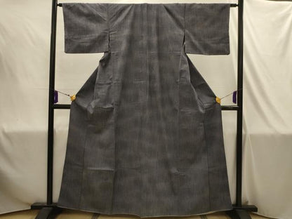 平和屋着物■上質な紬　霞文　正絹　逸品　AABJ1893sx