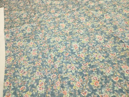 平和屋着物■上質な小紋　草花文　正絹　逸品　AABJ1901sx