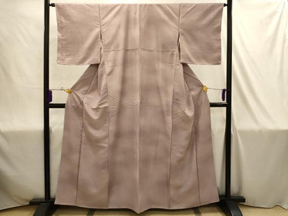 平和屋着物■小紋　青海波地紋　暈し染め　洗える着物　AABJ1919sx