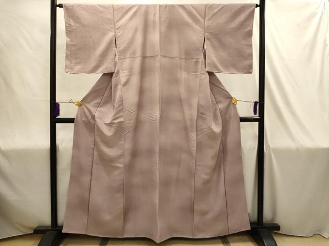 平和屋着物■小紋　青海波地紋　暈し染め　洗える着物　AABJ1919sx