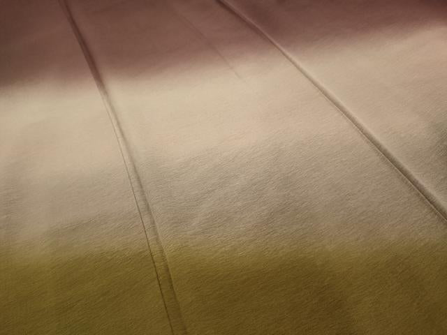 平和屋着物■訪問着　霞文　暈し染め　正絹　逸品　AABJ1934sx