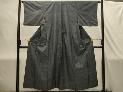 平和屋着物■本場大島紬　7マルキ　正絹　逸品　AABJ1945sx