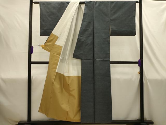 平和屋着物■本場大島紬　7マルキ　正絹　逸品　AABJ1945sx