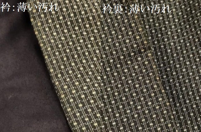 平和屋着物■男性　本場大島紬　アンサンブル　亀甲絣　正絹　逸品　AABJ1952sx