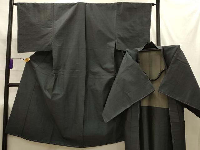平和屋着物■男性　本場大島紬　アンサンブル　80亀甲　総詰め　正絹　逸品　AABJ1986sx