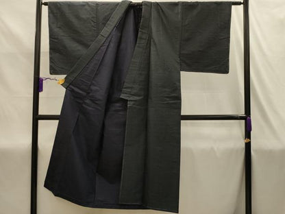平和屋着物■男性　本場大島紬　アンサンブル　80亀甲　総詰め　正絹　逸品　AABJ1986sx