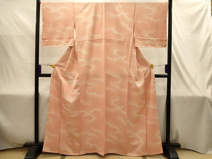 平和屋着物■上質な小紋　雲霞文　暈し染め　正絹　逸品　AABJ1997sx